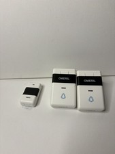 OMERIL Wireless Doorbell Chime with Uk Plug Receivers Plug-in Cordless Doorbell