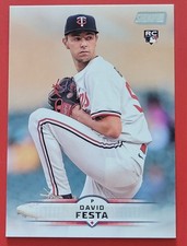 2025 Topps Stadium Club ⚾️ Card #186- David Festa (RC) Minnesota Twins