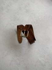 Jack Daniel  s Vintage Leather Belts Full Logo Unisex  110 Cm 