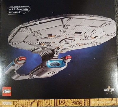 LEGO Icons Star Trek: U.S.S. Enterprise NCC 1701 D Set 10356/NEU und ungeöffnet