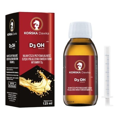 Pferd Dosis Vitamin D3 OH - 125 ml