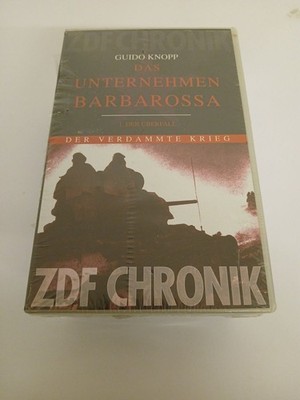Das Unternehmen Barbarossa 1 - 3 [VHS] Harald Schott Prof. Dr. Guido Knopp  und