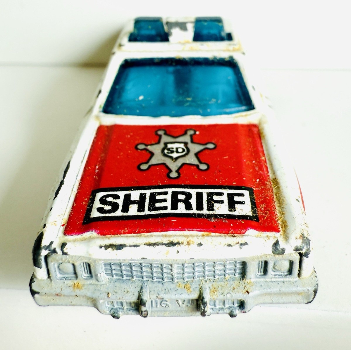 1979 Matchbox Superfast Plymouth Gran Fury Sheriff SP-5 Police Car