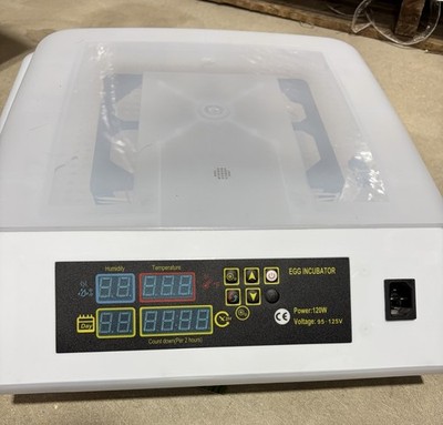 112 Egg Incubator Automatic Turner Digital Poultry Hatcher LED Tray