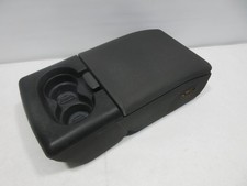 Black 04-08 Ford F-150 Jump Seat Center Console Armrest W 2 Cup Holder Cloth Black 04-08 Ford F-150 Jump Seat Center Console Armrest W 2 Cup Holder Cloth