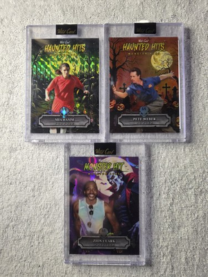 #ad 2025 Wild Card Monster Hunt 1 1 Zion Clark Pete Weber 5 5 Mia Hamm Lot $129.99