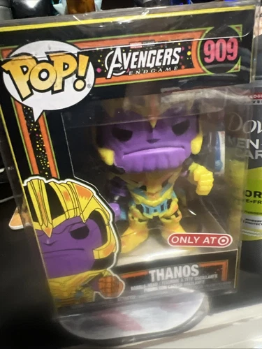 Funko Pop! Thanos 909 - Blacklight Reactive Paint - Target Exclusive