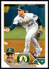 2023 Topps David MacKinnon Rookie Oakland Athletics #276