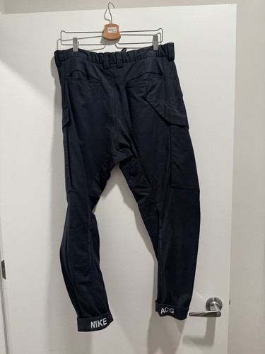 NikeLab ACG Woven Cargo Pants Large Black Acronym Err… - Gem