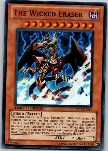 The Wicked Eraser CT07-EN011 card