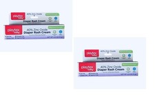 2 NEW PLAYTEX BABY DIAPER RASH CREAM 40 ZINC OXIDE MAXIMUM STRENGTH 2.5 OZ