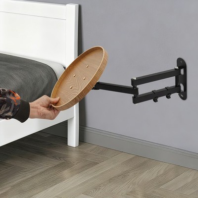 Wall Mounted Folding Table, Foldable Wall Table, Round Foldable Wall Table