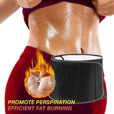 Waist Trimmer Belt Men Sweat Band Stomach Wrap, Waist Trainer for Women Workout