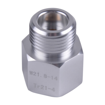 T21-4 to W21.8-14 Adapter for Home Brew Beer Keg Tank fit for ~