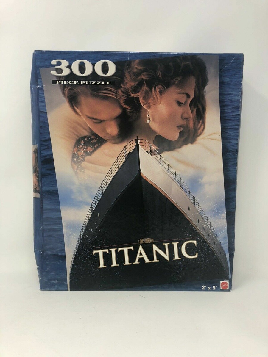 New Sealed TITANIC Jigsaw Puzzle Mattel 98 Leonardo Dicaprio Kate