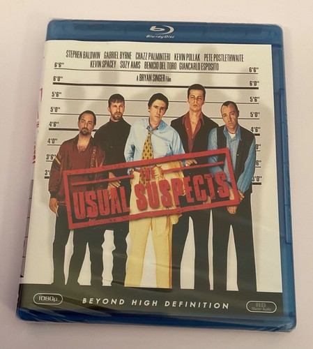 The Usual Suspects Blu-ray (1995) SEALED Classic -Benicio Del Toro Gabriel Byrne - Imagen 1 de 3