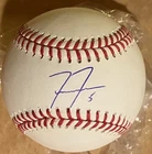 Freddie Freeman Dodgers Signed Auto Baseball MLB Authentication