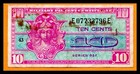 Military Payment Certificate Usa Us Vf Note 10 Cents 1954-1958 Series 521 P-M30