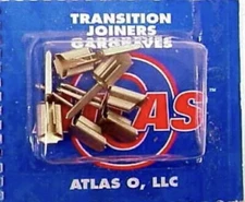 ATLAS O 3-RAIL GARGRAVES TRANSITION JOINERS 6096! O SCALE O GAUGE TRACK SET OF 6