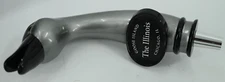 Goose Island Co. The Illinois Beer Tap Handle 9” Tall Silver Goose Neck