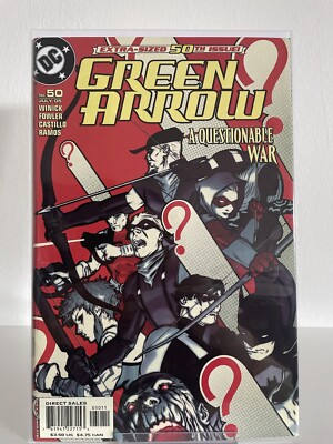 Green Arrow #50 DC Comics US Heft Top Zustand bagged and Boarded