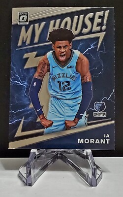 Ja Morant Rookie 2019-20 Donruss Optic Card My House #7