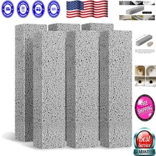 6-Pack Eco-Friendly Pumice Stones for Powerful Toilet & Surface Cleaning