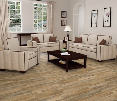8 PCS Vinyl Floor Planks Self Adhesive Floor Tiles 2.0mm Thick Easy Installation