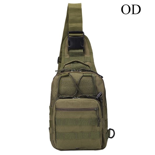 Tactical Shoulder Bag Messenger Sling Chest Pack Military Molle Outdoor Backpack - Picture 16 of 18
