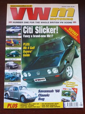 VWM MOTORING / 2004 AUG / CITI SLICKER! / SAVANNAH '68 CLASSIC BUG