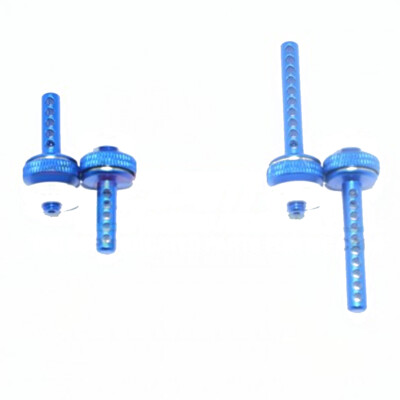 NEW GPM Racing Alum Front+Rear Magnetic Body Posts Blue : Enduro Sendero