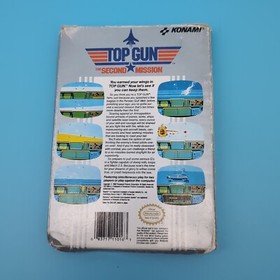 Top Gun The Second Mission - Nintendo NES - EN CAJA con ESPUMA SIN MANUAL FUNCIONA