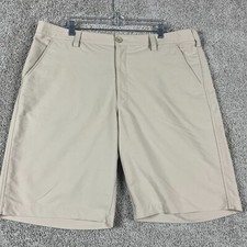 Under Armour Shorts Mens 40 Brown Golf Athletic Casual Lightweight Breathable