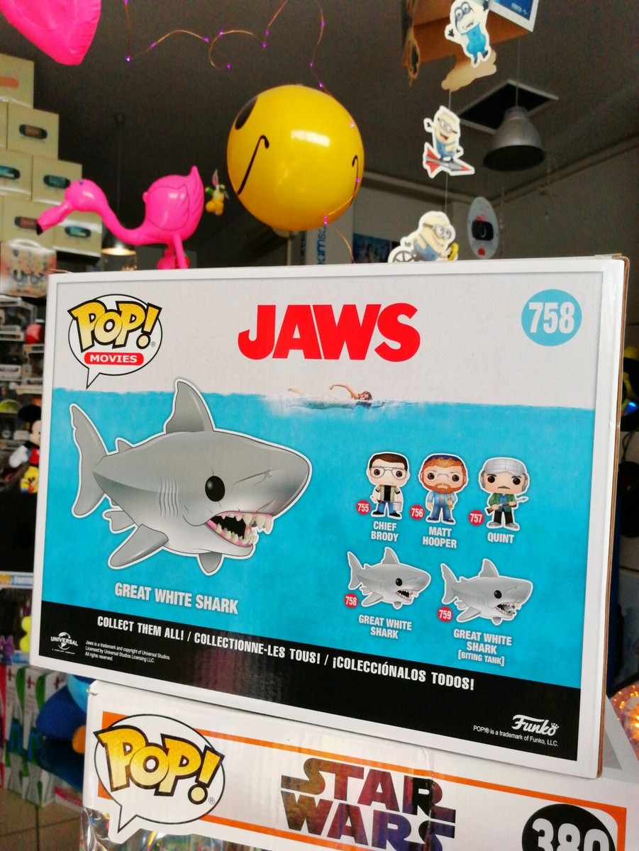 FUNKO POP! ジョーズ　グレートホワイトシャーク　50周年版 Funko Pop! Jaws - Great White Shark 50th Anniversary 6