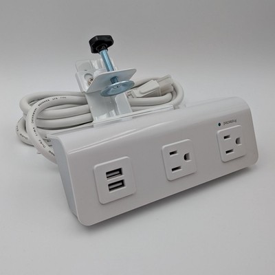 Personal Desktop Power Unit ESI FlexCharge  4 Model FCH4-DSK-WHT   New in Box