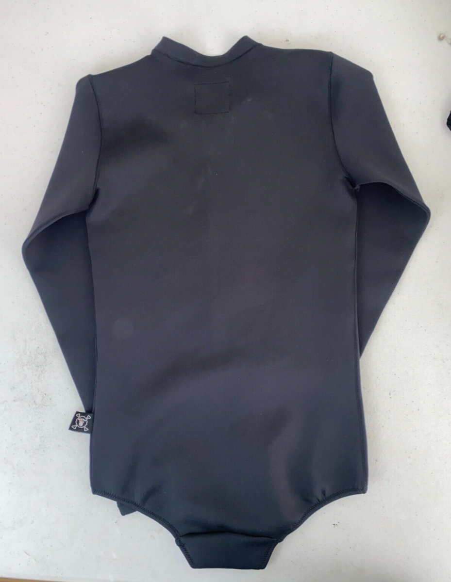 Nunu Girls Long Sleeve One Piece Swimsuit Black Size 12-14 | eBay