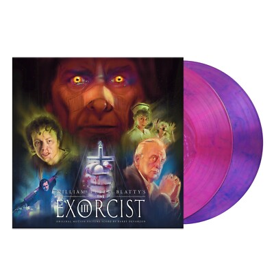 THE EXORCIST III Original Soundtrack Waxwork Vinyl Record LP NEON