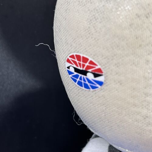 Aurora NASCAR Charlotte Motor Speedway mascotte dado mantello lucido vintage 12" - Foto 3 di 14