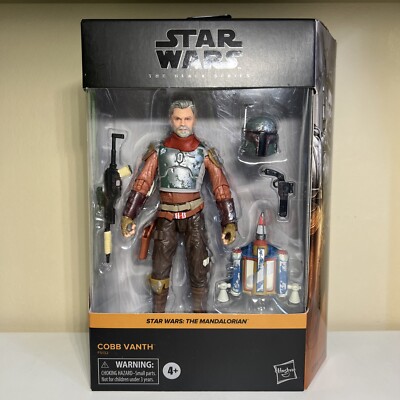 COBB VANTH 6'' DELUXE BLACK SERIES 1:12 SCALE MANDALORIAN STAR WARS FIGURE NEW