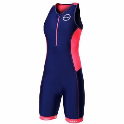 Zone3 Damen Aquaflo+ Plus Trisuit SMALL SCHWARZ/MINT/GRÜN