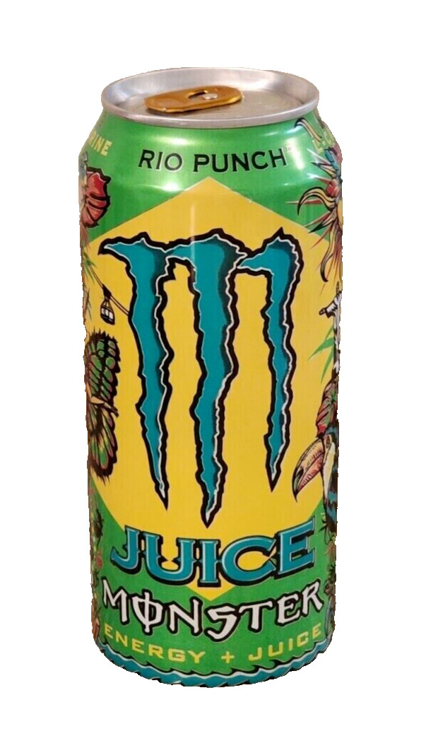 NUEVO SABOR MONSTER ENERGY JUICE RIO PERFORACIÓN 1 COMPLETO 16 FLOZ (473 ml) LA PUEDE COMPRAR