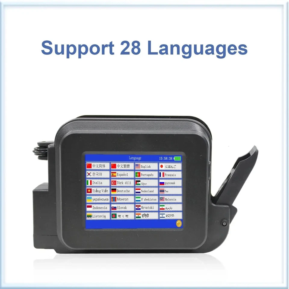 DCODE XMINI 12.7mm Portable Mini Printer Handheld Inkjet Printer Text QR Barcode - Image 4 of 4