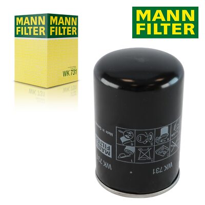 MANN-FILTER WK 731 KRAFTSTOFFFILTER ANSCHRAUBFILTER FÜR IVECO FIAT RENAULT AGCO