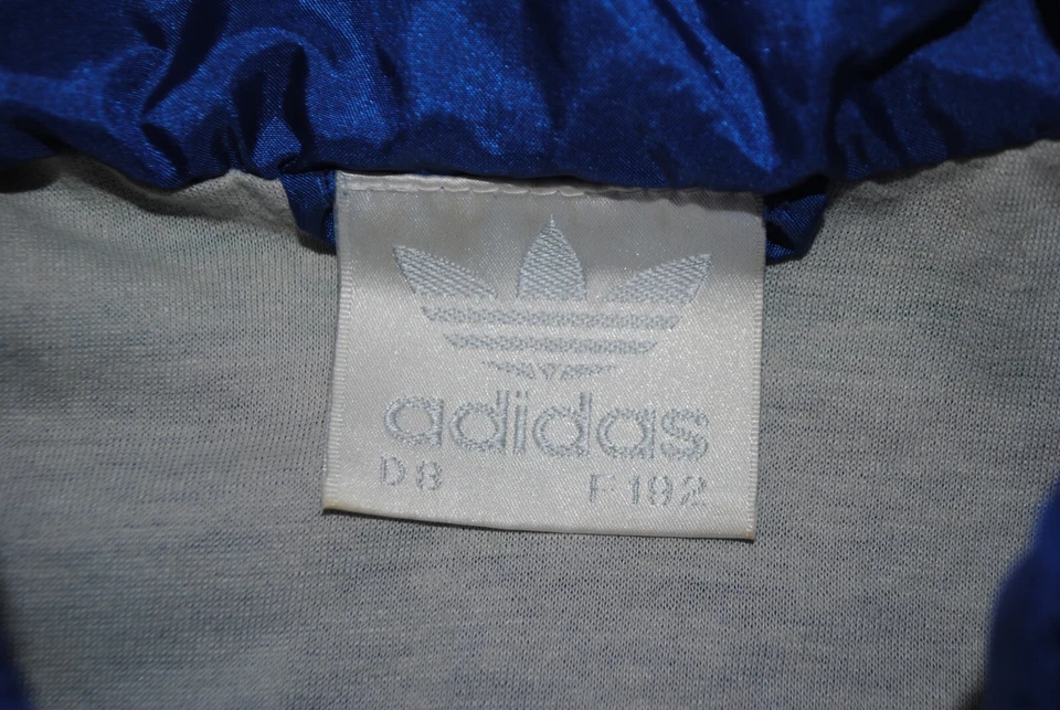 ADIDAS VINTAGE RETRO FULL TRACK SUIT JACKET TOP and PANTS MULTICOLOR D8 NYLON - Image 3 of 4