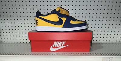 Nike Terminator Low OG Michigan Mens Leather Basketball 