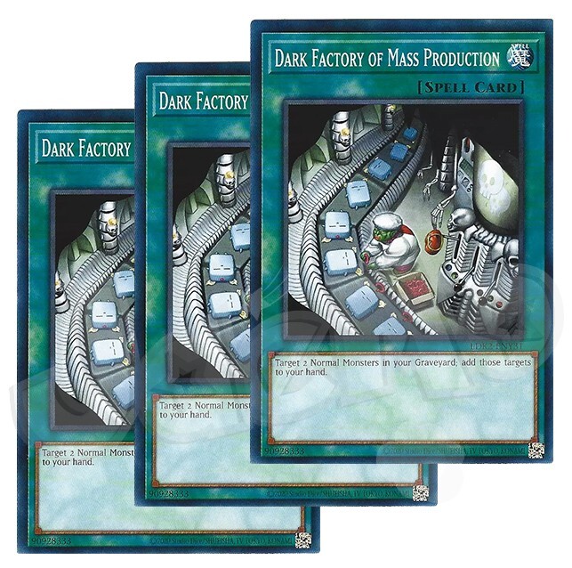 yugioh card production YU-GI-OH! - Dark Factory of Mass (YS14-EN029) - Super Starter - Space-Time Showdown - 1st Edition Mint / near mint condition trading card Hmmm..lets give it another try.