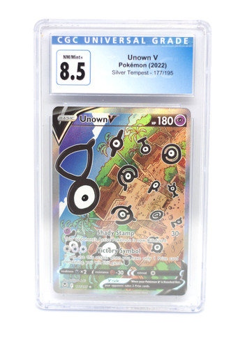 Unown V graded CGC 8.5 for sale on eBay