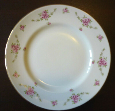 Royal Osborne Princess White Mist Dessertteller zierliche rosa Rosen mehrere verfügbar