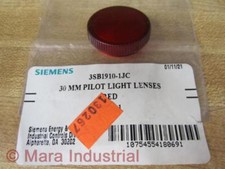 Siemens 3SB1910-1JC 30 MM Pilot Light Lens 3SB19101JC