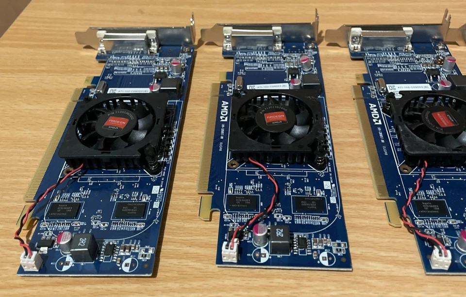 Lot of 5 AMD Radeon HD6350 512MB 109-C09057-00 PCI-E Low Profile Graphics Card - Image 4 of 4